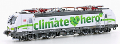 [Lokomotivy] → [Elektrick] → [BR 193 VECTRON] → 502432: elektrick lokomotiva bl-ed s reklamnm potiskem „I am a Climate Hero“