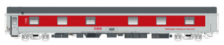 [Osobn� vozy] &rarr;&nbsp;[Rychl�kov�]&nbsp;&rarr;&nbsp;[l��kov� WLABmee]&nbsp;&rarr;&nbsp;58627: l��kov� v�z �erven�-b�l� s �edou st�echou �BB Nightjet v designu DB