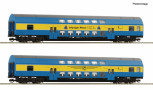 [Soupravy] &rarr;&nbsp;[Osobn�]&nbsp;&rarr;&nbsp;6280091: set dvou st�edov�ch patrov�ch voz� „Messe Leipzig“