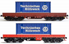 [] → [] → NW52401: set dvou nzkostnnch nkladnch voz s kontejnery „Technisches Hilfswerk”