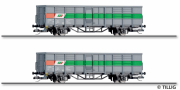 [Soupravy] → [Nkladn] → 01110: Gterwagenset der Steiermrkischen Landesbahnen, bestehend aus zwei offenen Gterwagen Fbs, Ep. V -F