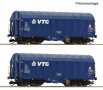 [Soupravy] &rarr;&nbsp;[N�kladn�]&nbsp;&rarr;&nbsp;6680060: set dvou n�kladn�ch plo�inov�ch voz� s odsuvnou plachtou „VTG“